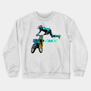 motocross Crewneck Sweatshirt